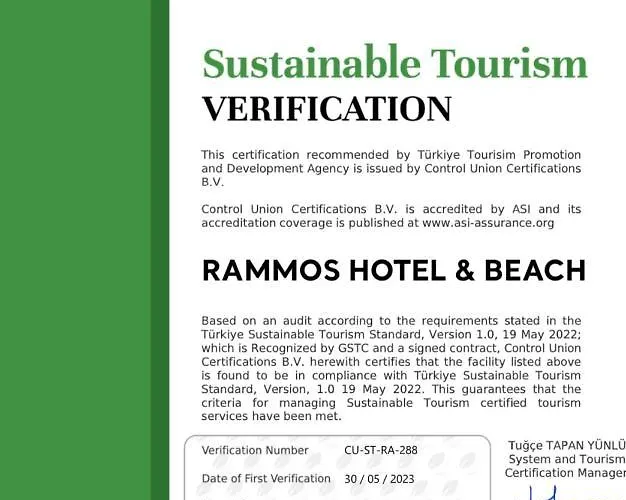 Otel Rammos Managed By Dedeman 4*